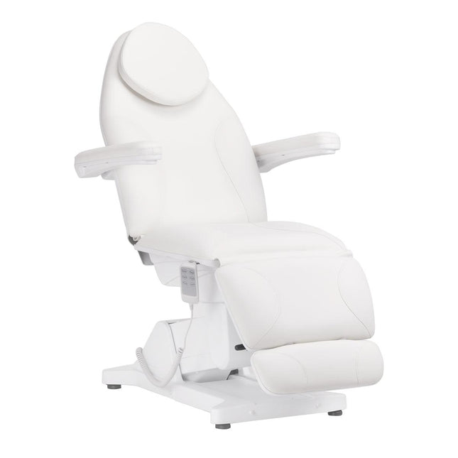 Elektrinė kosmetologinė kėdė SILLON BASIC 3 variklių, balta - Beauty Kit