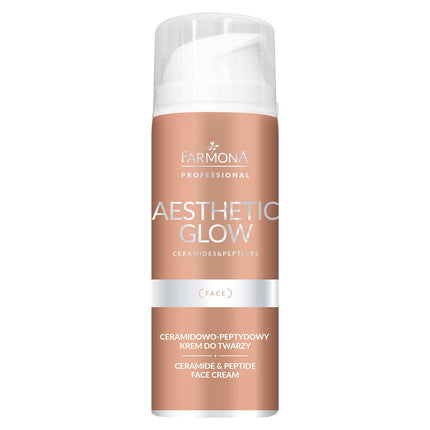 FARMONA AESTHETIC GLOW keramidinis-peptidinis veido kremas, 150ml - Beauty Kit