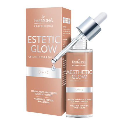 FARMONA AESTHETIC GLOW keramido-peptido veido serumas, 30 ml - Beauty Kit