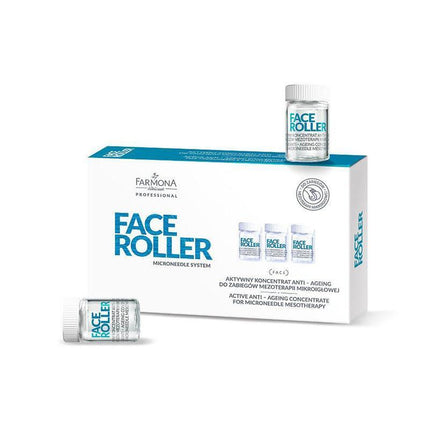 FARMONA FACE&BODY ROLLER stangrinantis koncentratas mikroadatinei mezoterapijai, 5x5 ml - Beauty Kit