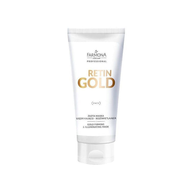 FARMONA PROFESSIONAL RETIN GOLD GOLD stangrinanti ir šviesinanti kaukė, 200 ml - Beauty Kit