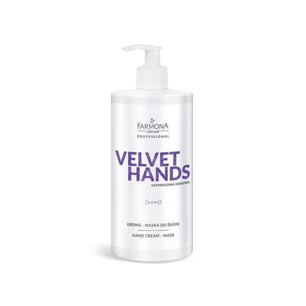 FARMONA PROFESSIONAL VELVET HANDS kremas-kaukė rankoms, 500 ml - Beauty Kit