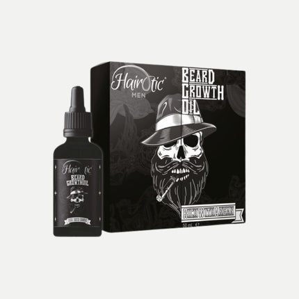 Hairotic Beard Oil Barzdos aliejus magnetinėje dėžutėje, 50ml