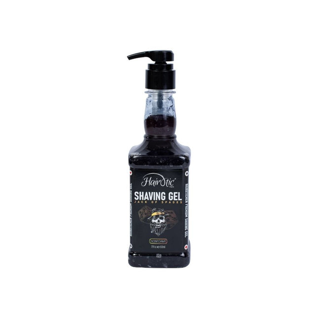 Hairotic Shaving Gel Jack Of Spades Skutimosi gelis, 500ml