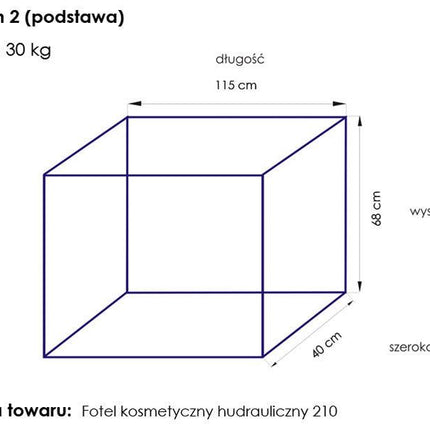 Hidraulinė kosmetologinė kėdė A210, pilka - Beauty Kit