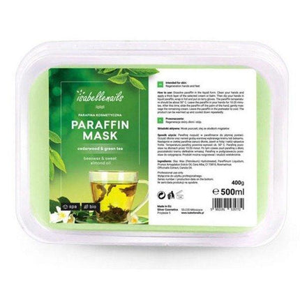 ISABELLE parafinas Green tea, 500 ml - Beauty Kit