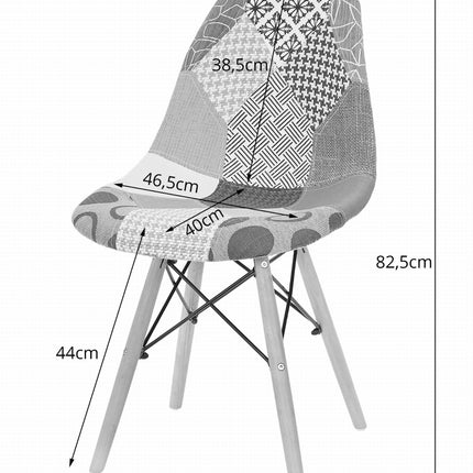 Kėdė SEUL, modelis 02 x 2 - Beauty Kit