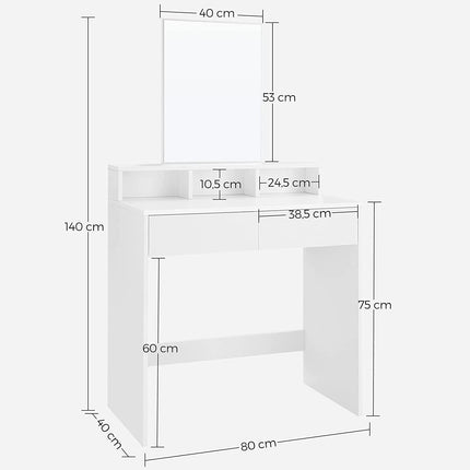 Tualetinis staliukas - RDT113W01 - Beauty Kit