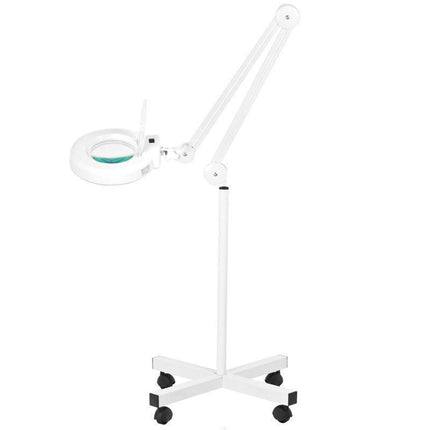 Kosmetologinė pastatoma lempa-lupa S4 LED, balta - Beauty Kit