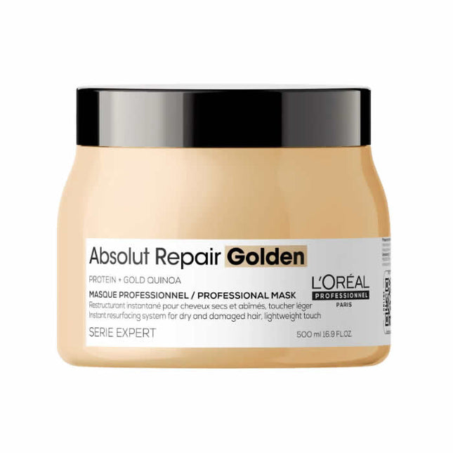 L'Oreal Professionnel Absolut Repair Golden kaukė, 500 ml - Beauty Kit