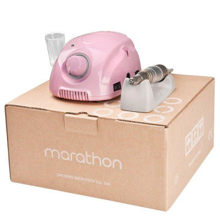 MARATHON 3 Champion nagų freza PINK + H200 - Beauty Kit