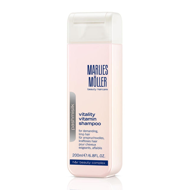 Marlies Moller Pashmisilk Vitalty vitaminų šampūnas, 200 ml - Beauty Kit