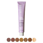 MILK SHAKE CREATIVE PERMANENT plaukų dažai 9.314 I 9 GAC, golden ash copper very light blond SENSUAL WARMS - Beauty Kit