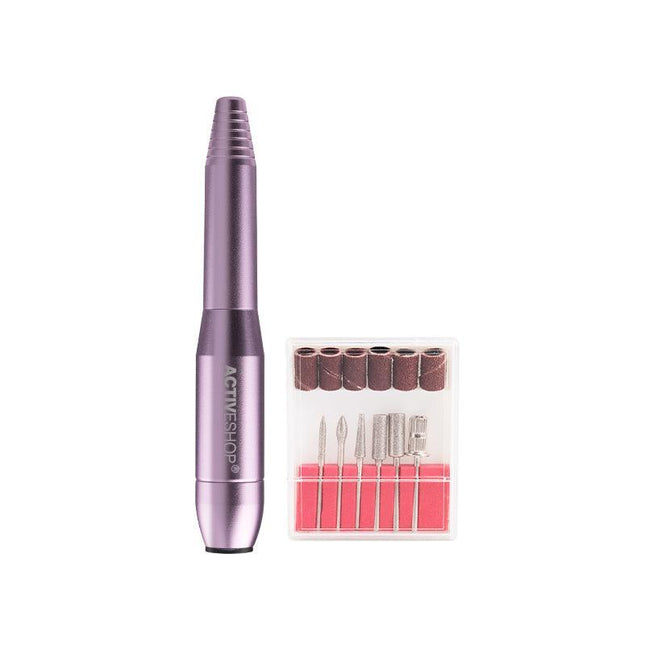 Nagų freza MINI PRO203, rožinė - Beauty Kit