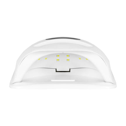 Nagų lempa UV/LED DUAL GLOW S1 168 W, baltai sidabrinė - Beauty Kit