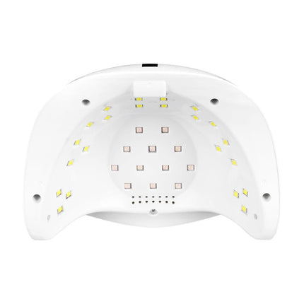 Nagų lempa UV/LED DUAL GLOW S1 168 W, baltai sidabrinė - Beauty Kit