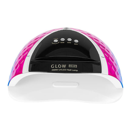 Nagų lempa UV/LED GLOW YC57 RN 268 W, mėlynai rožinė - Beauty Kit