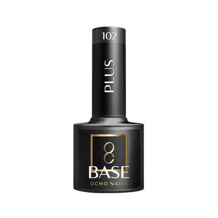 OCHO NAILS hibridinė gelinio lako bazė PLUS 102, 5g - Beauty Kit