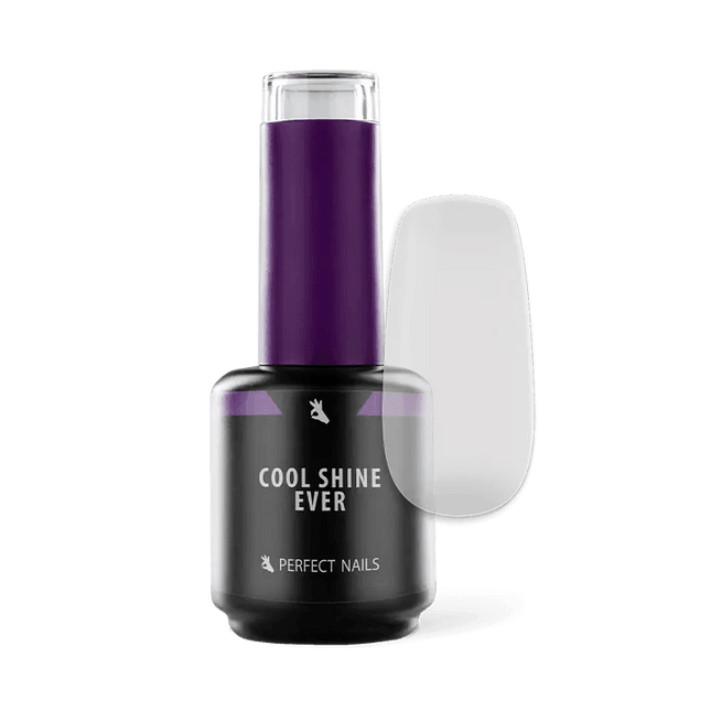 PERFECT NAIL Cool Shine Ever Top Coat viršutinis gelis, 15 ml. - Beauty Kit