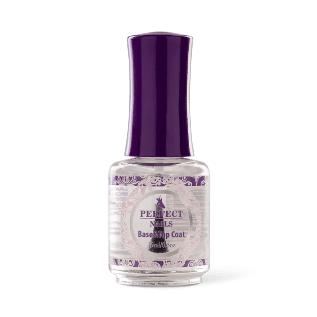 PERFECT NAILS Base & Top bazinis ir viršutinis sluoksnis, 15 ml - Beauty Kit