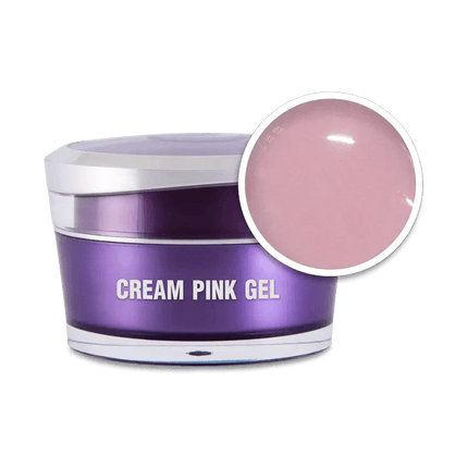 PERFECT NAILS Cream Pink Gel priauginimo gelis, 15g - Beauty Kit