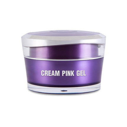 CREAM PINK - Rožinė dirbtinių nagų formavimo gelis 15g - Beauty Kit