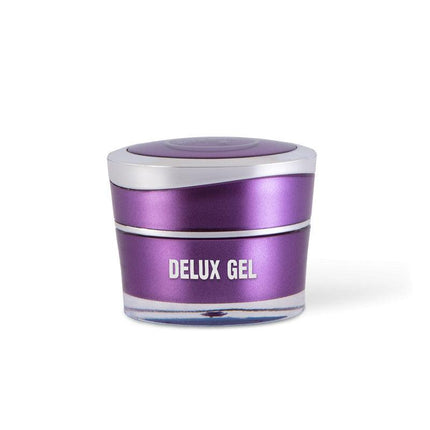 DELUX GEL - Dirbtinių nagų dekoravimo spalvotas gelis - Juodas #001 - 5g - Beauty Kit