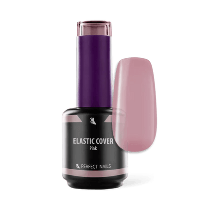 PERFECT NAILS Elastic Cover elastinis dengiamasis gelis PINK, 15 ml. - Beauty Kit