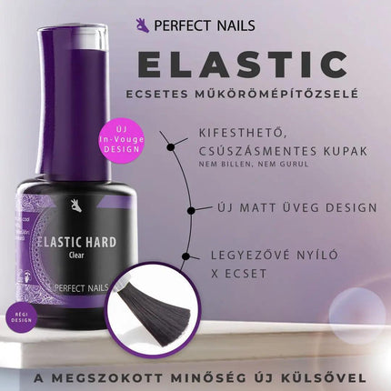 PERFECT NAILS Elastic Cover elastinis dengiamasis gelis TAN, 15 ml - Beauty Kit