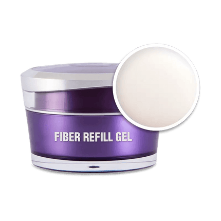 PERFECT NAILS Fiber Refill pluoštinis priauginimo gelis WHITE, 15g. - Beauty Kit