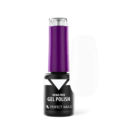 PERFECT NAILS HEMA FREE gelinis lakas HF004 WHITE, 4 ml. - Beauty Kit