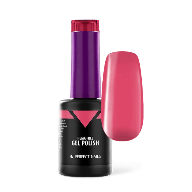 PERFECT NAILS HEMA FREE gelinis lakas HF017 RASPBERRY, 8 ml. - Beauty Kit