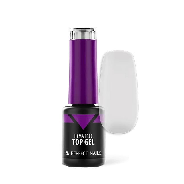 PERFECT NAILS HEMA FREE TOP viršutinis gelio sluoksnis, 4 ml. - Beauty Kit