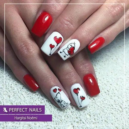 PERFECT NAILS LacGel gelinis lakas Hot Red #007, 4 ml. - Beauty Kit