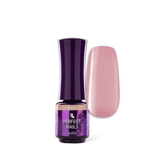 PERFECT NAILS LacGel gelinis lakas Nude #102, 4 ml. - Beauty Kit