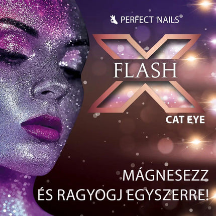 PERFECT NAILS LaQ X Flash Cat Eye galinių lakų rinkinys - Beauty Kit