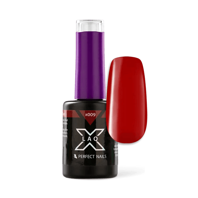 LacGel LaQ X gelio lakas 8ml - Apple Red X008 - The Red Classics - Beauty Kit