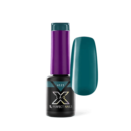 PERFECT NAILS LAQ X gelinis lakas Babylon Blue X121, 4 ml. - Beauty Kit