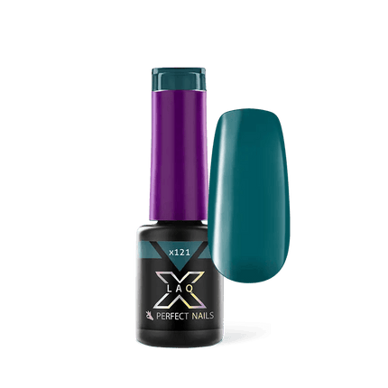 PERFECT NAILS LAQ X gelinis lakas Babylon Blue X121, 4 ml. - Beauty Kit