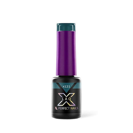 PERFECT NAILS LAQ X gelinis lakas Babylon Blue X121, 4 ml. - Beauty Kit