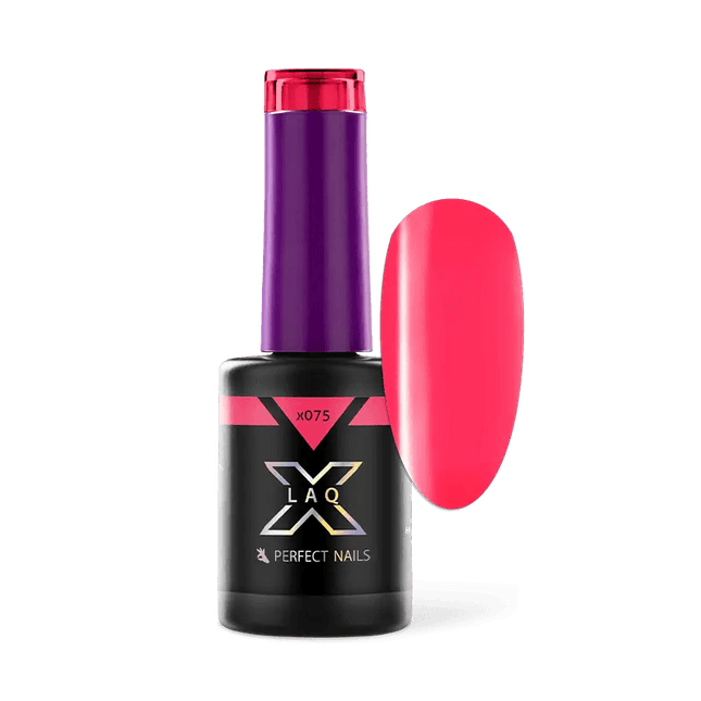 LacGel LaQ X gelio lakas 8ml - Bloom X075 - Vyšnių žiedai - Beauty Kit