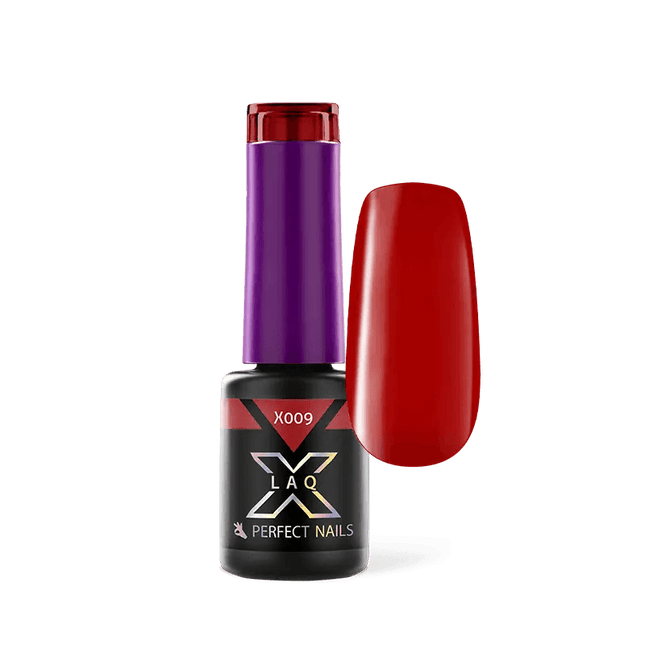 PERFECT NAILS LaQ X gelinis lakas Cherry Red X009, 4 ml. - Beauty Kit