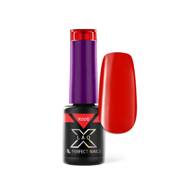 PERFECT NAILS LaQ X gelinis lakas Ferrari Red X006, 4 ml. - Beauty Kit