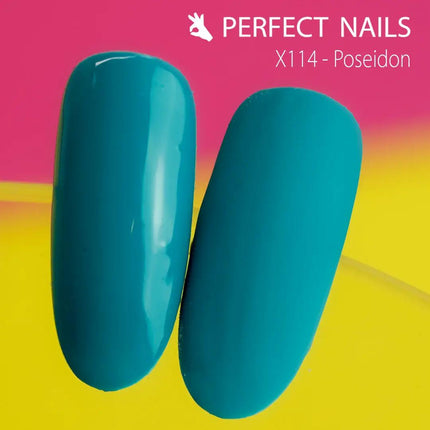 PERFECT NAILS LAQ X gelinis lakas Poseidon X114, 8 ml. - Beauty Kit