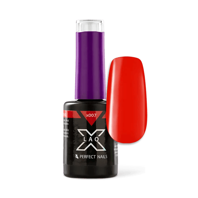 PERFECT NAILS LAQ X gelinis lakas Red Lipstick X007, 8 ml. - Beauty Kit