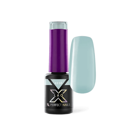 LacGel LaQ X gelio lakas 4 ml - Soft Chaos X118 - Lagoon - Beauty Kit