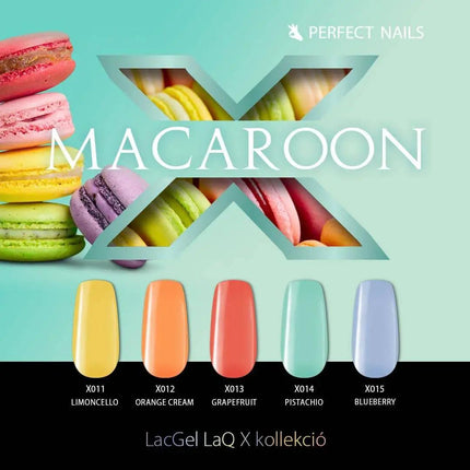 PERFECT NAILS LAQ X Macaroon gelinių lakų rinkinys - Beauty Kit