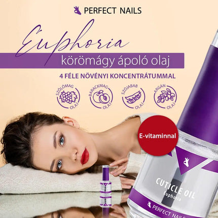 PERFECT NAILS odelių aliejus EUPHORIA, 15 ml - Beauty Kit