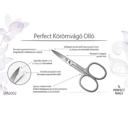 PERFECT NAILS Scissors nagų žirklutės - Beauty Kit