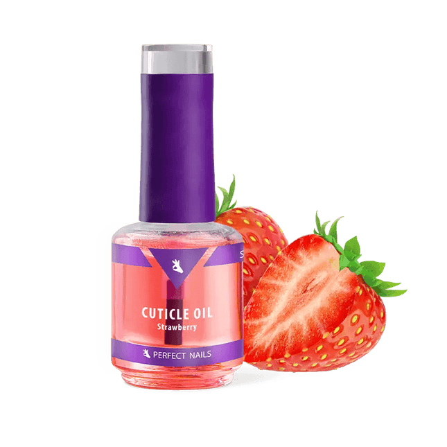 PERFECT NAILS Strawberry odelių aliejus, 15 ml. - Beauty Kit